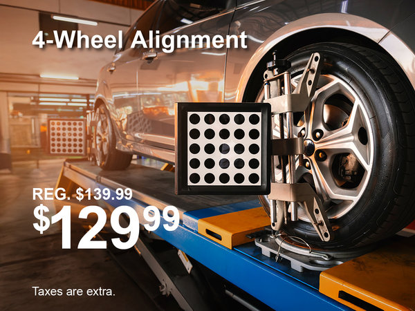 4-Wheel Alignment Special