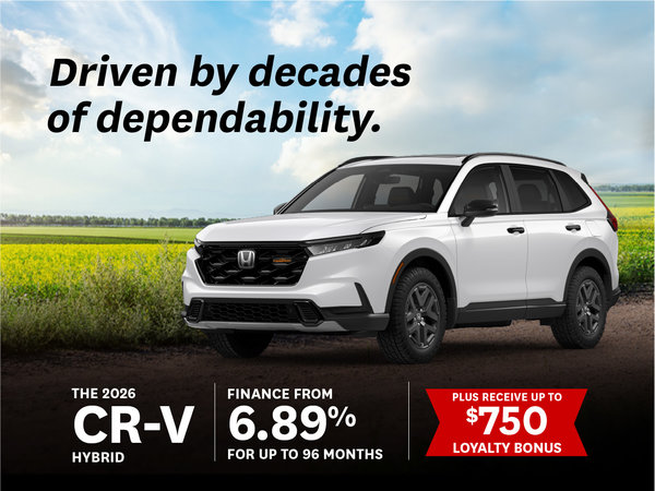 2026 CR-V - July Offers
