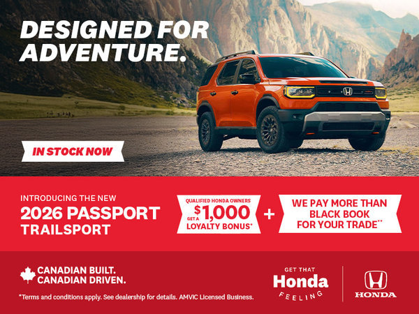 2026 Honda Passport Trailsport