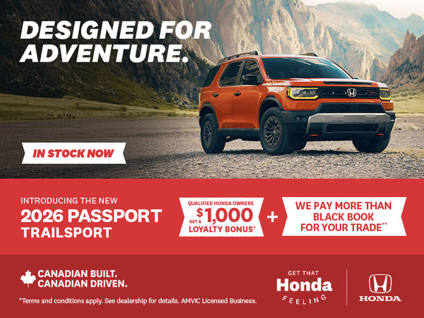 2026 Honda Passport Trailsport