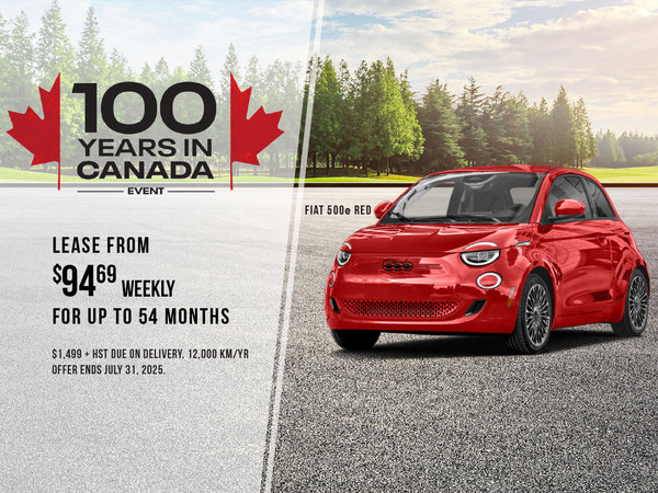 Fiat 500e - July Offers