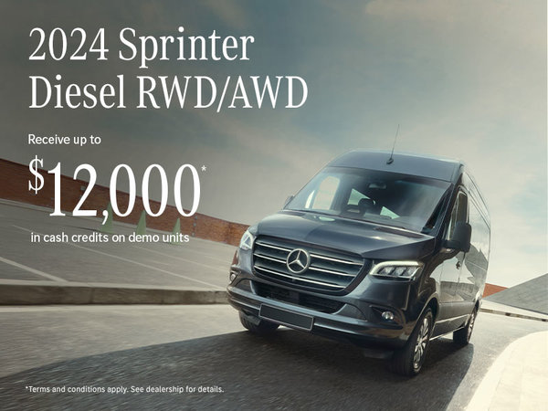 2024 Sprinter Diesel RWD/AWD