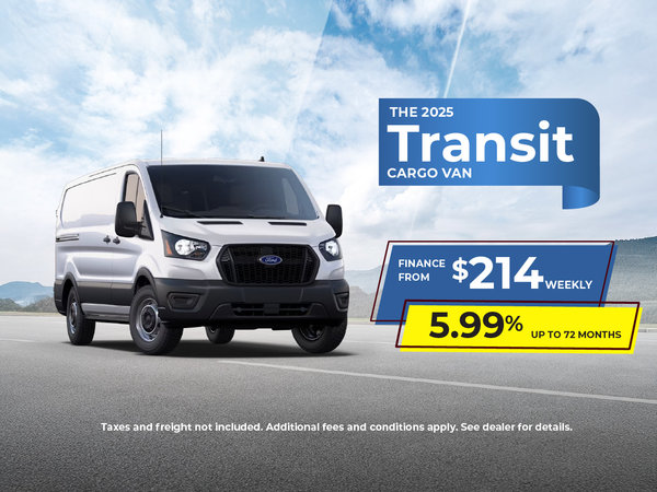 2025 Transit Cargo Van