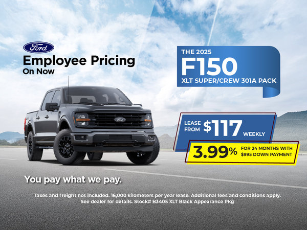 Employee Pricing! 2025 F150 XLT
