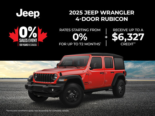 2025 Jeep Wrangler 4-Door Rubicon