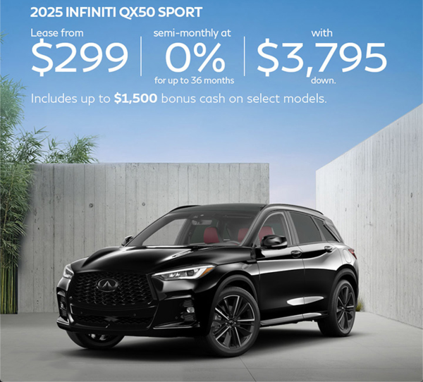 QX50 Sport - August Offer
