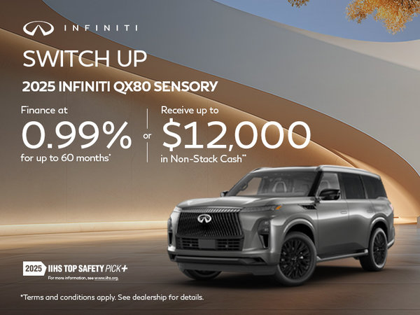 2025 INFINITI QX80 Sensory