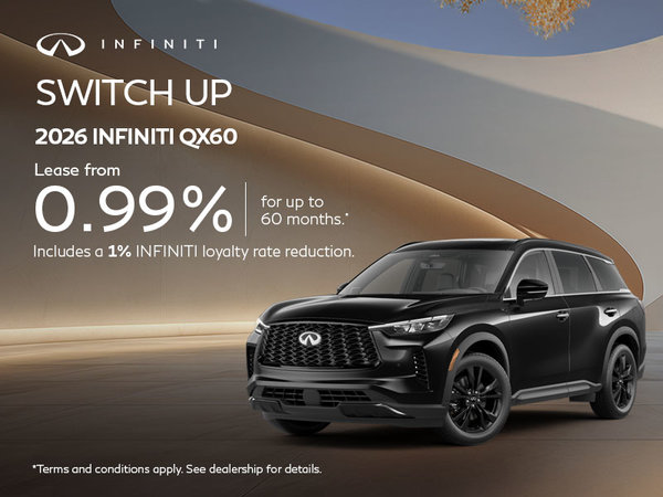 Switch Up - 2025 INFINITI QX60