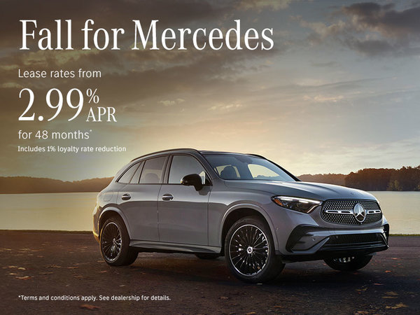 Fall for Mercedes | 2025 GLC 300