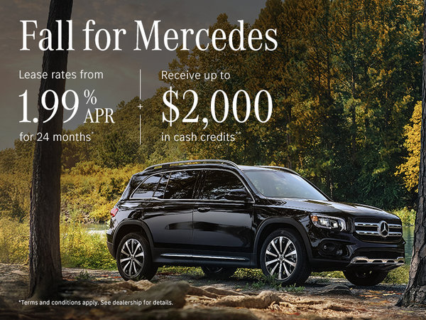 Fall for Mercedes | 2025 GLB 250