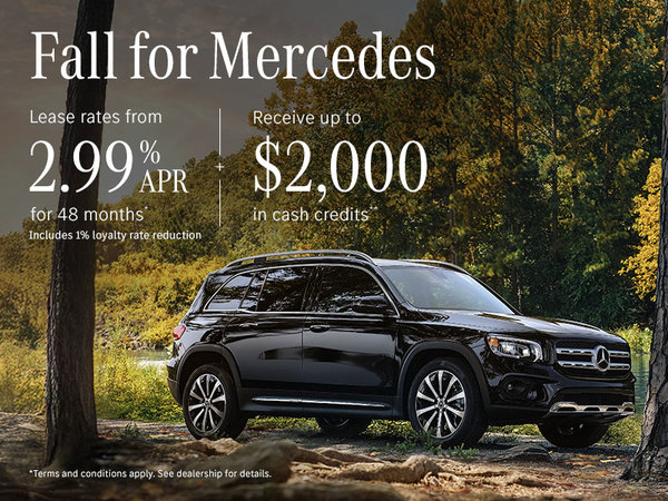 Fall for Mercedes | 2025 GLB 250
