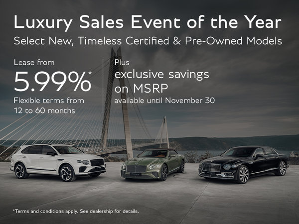 Luxury Sales Event of the Year