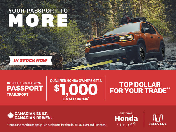 Get That Honda Feeling - 2026 Passport