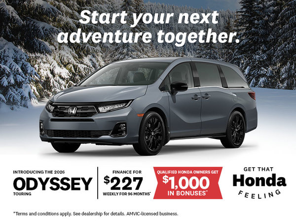 Get That Honda Feeling | 2026 Odyssey Touring