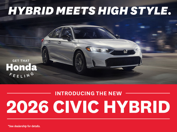 Get That Honda Feeling - 2026 Civic Hybrid