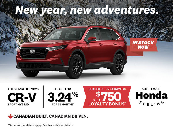 Get That Honda Feeling | 2026 CR-V Sport Hybrid