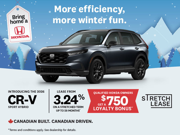 Bring Home a Honda - 2026 CR-V Sport Hybrid