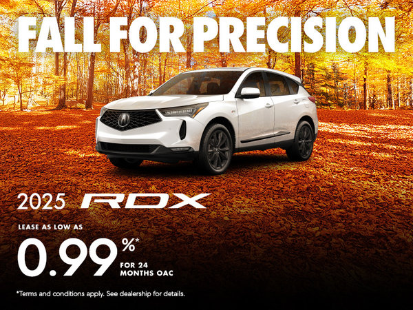 Fall for Precision - 2025 RDX