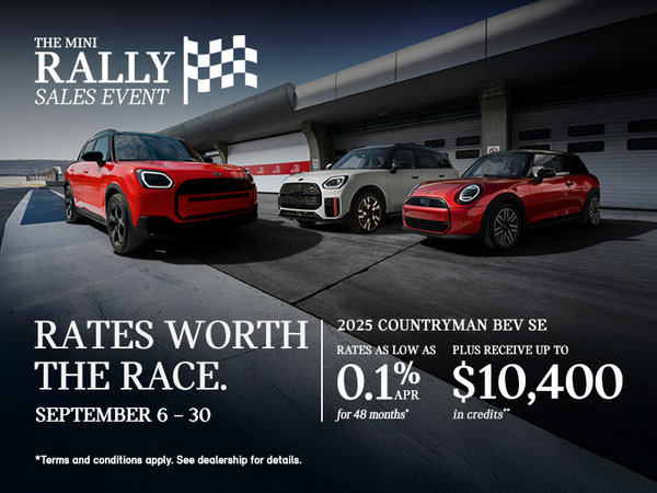 The MINI Rally Sales Event - 2025 Countryman BEV SE