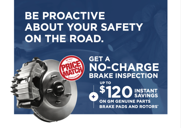 Get A No-Charge Brake Inspection + Rebate