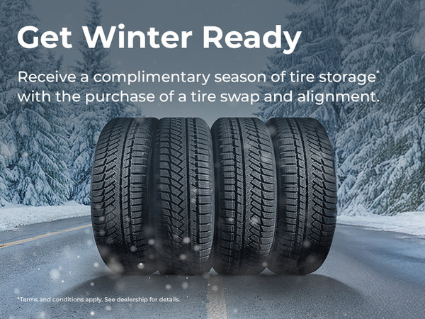 Get Winter Ready - Tire Storage
