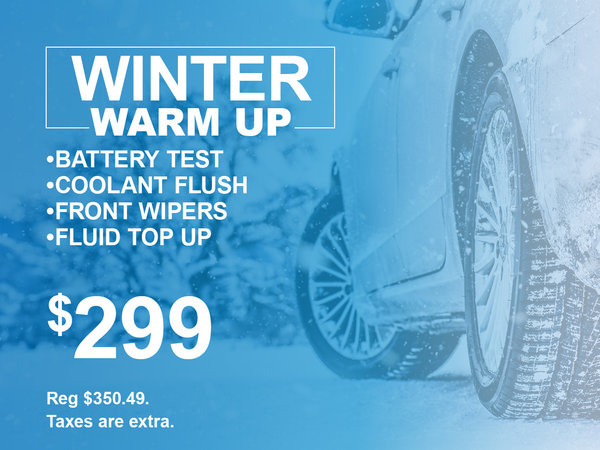 Winter Warm-Up Special