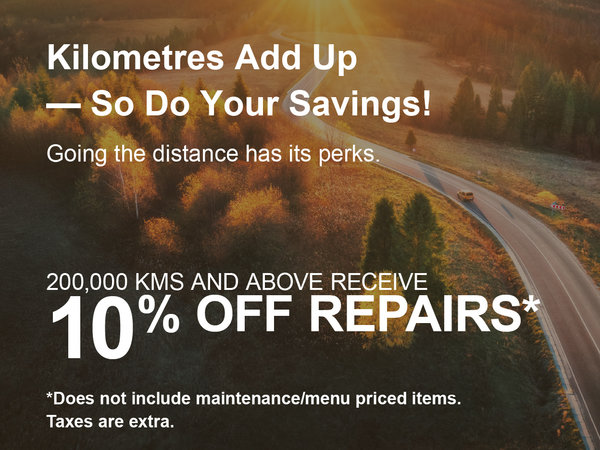 High Mileage Maintenance Special