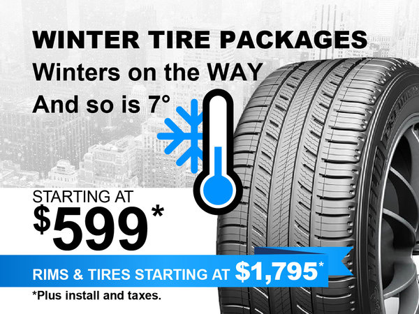 Winter Tire Packages Special