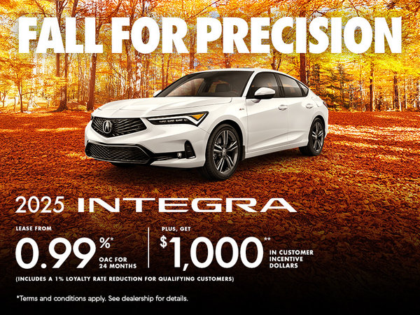 Fall for Precision | 2025 Integra