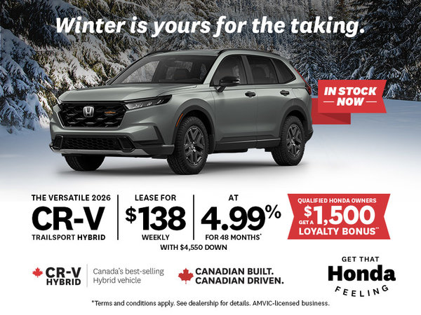 Get That Honda Feeling | 2026 CR-V Trailsport Hybrid