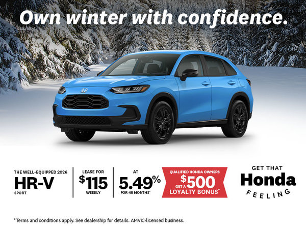 Get That Honda Feeling | 2026 HR-V Sport