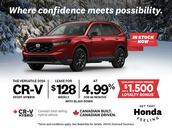 Get That Honda Feeling | 2026 CR-V Sport Hybrid