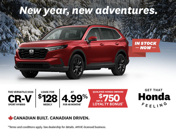 Get That Honda Feeling | 2026 CR-V Sport Hybrid