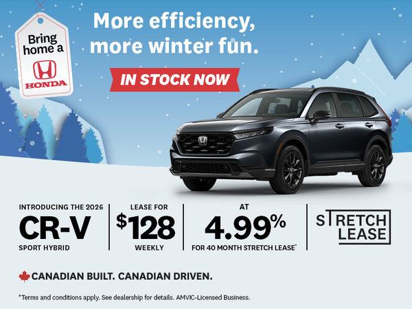 Bring Home a Honda - 2026 CR-V Sport Hybrid