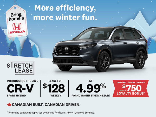 Bring Home a Honda - 2026 CR-V Sport Hybrid