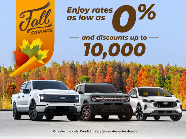 Fall Savings Event!