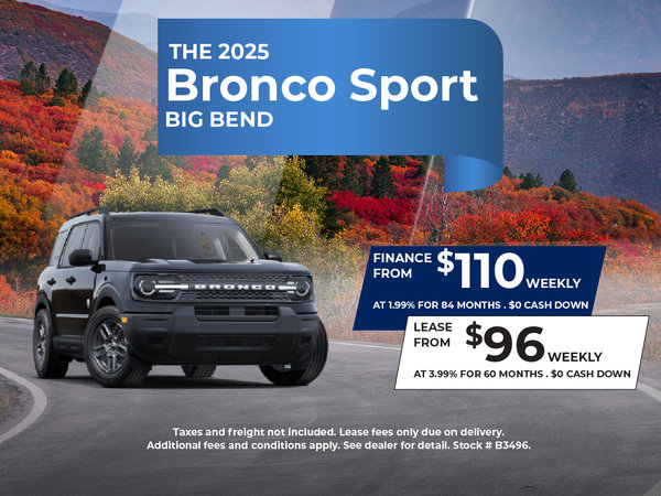 Get the 2025 Bronco Sport