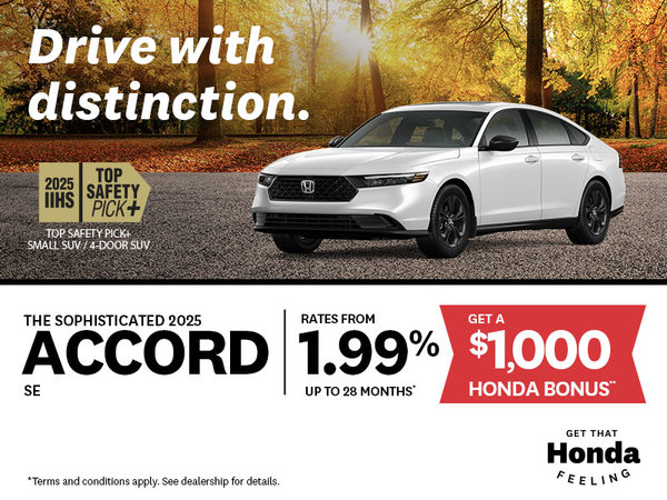 Get That Honda Feeling - 2025 Accord