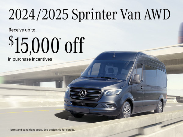 2024/2025 Sprinter Van AWD
