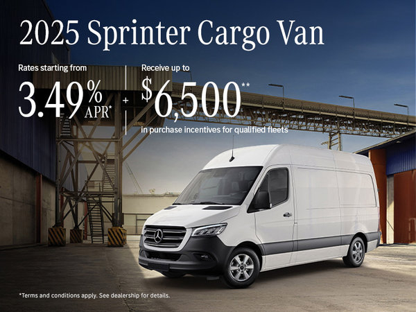 2025 Sprinter Cargo Van