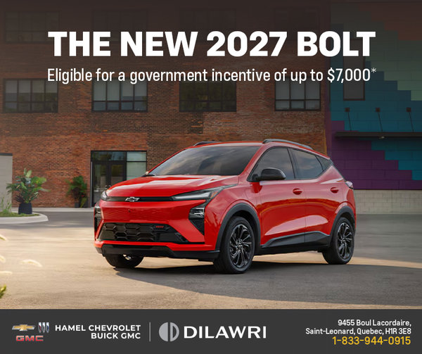 The new 2027 Bolt