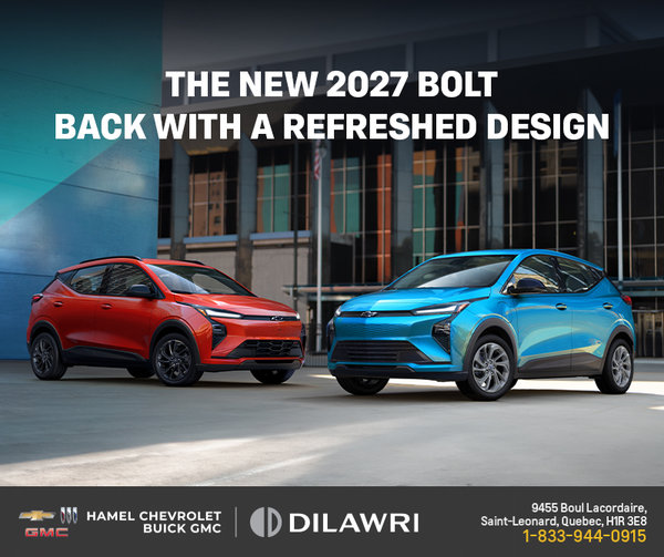 The new 2027 Bolt