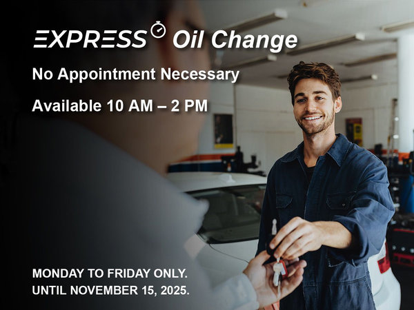 Express Oil Change Service Special