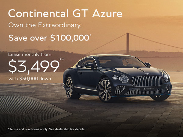 Continental GT Azure | Own the Extraordinary
