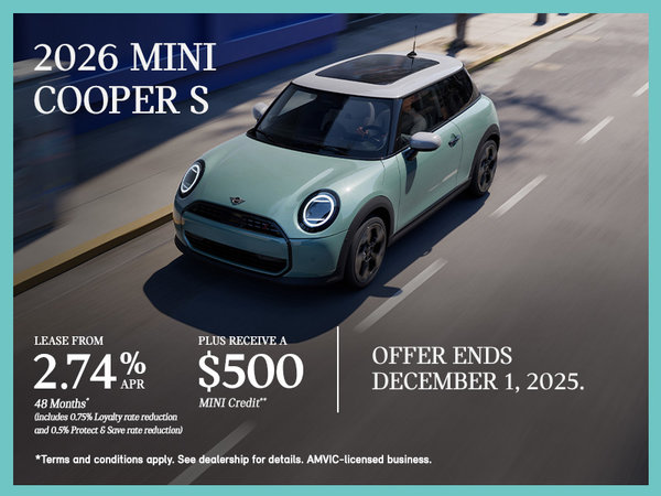 2026 MINI Cooper S