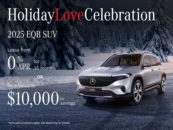 Holiday Love Celebration – 2025 EQB SUV