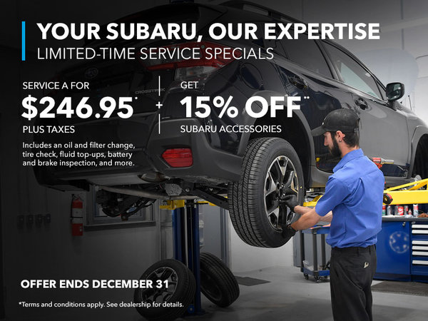 Your Subaru, Our Expertise