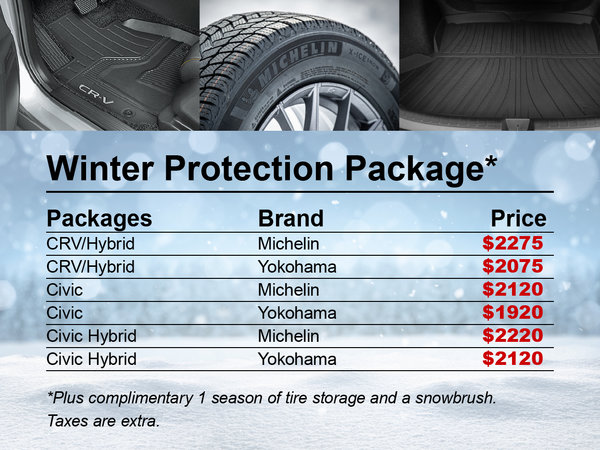 Winter Protection Packages Special