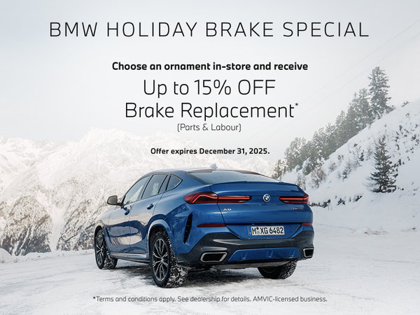 BMW Holiday Brake Special