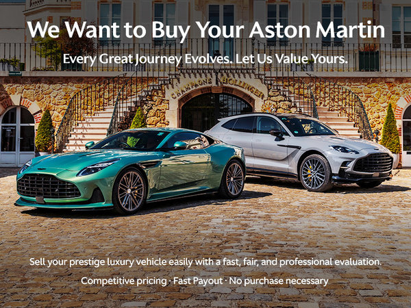 We Want to Buy Your Aston Martin